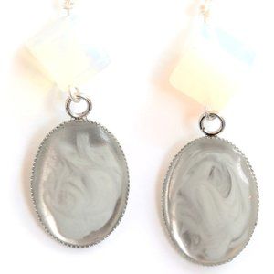 White Mist Earrings